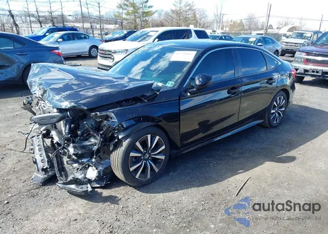 2023 Honda Civic Ex /Ex W/O Bsi from USA, damaged, VIN 2HGFE1F72PH317405